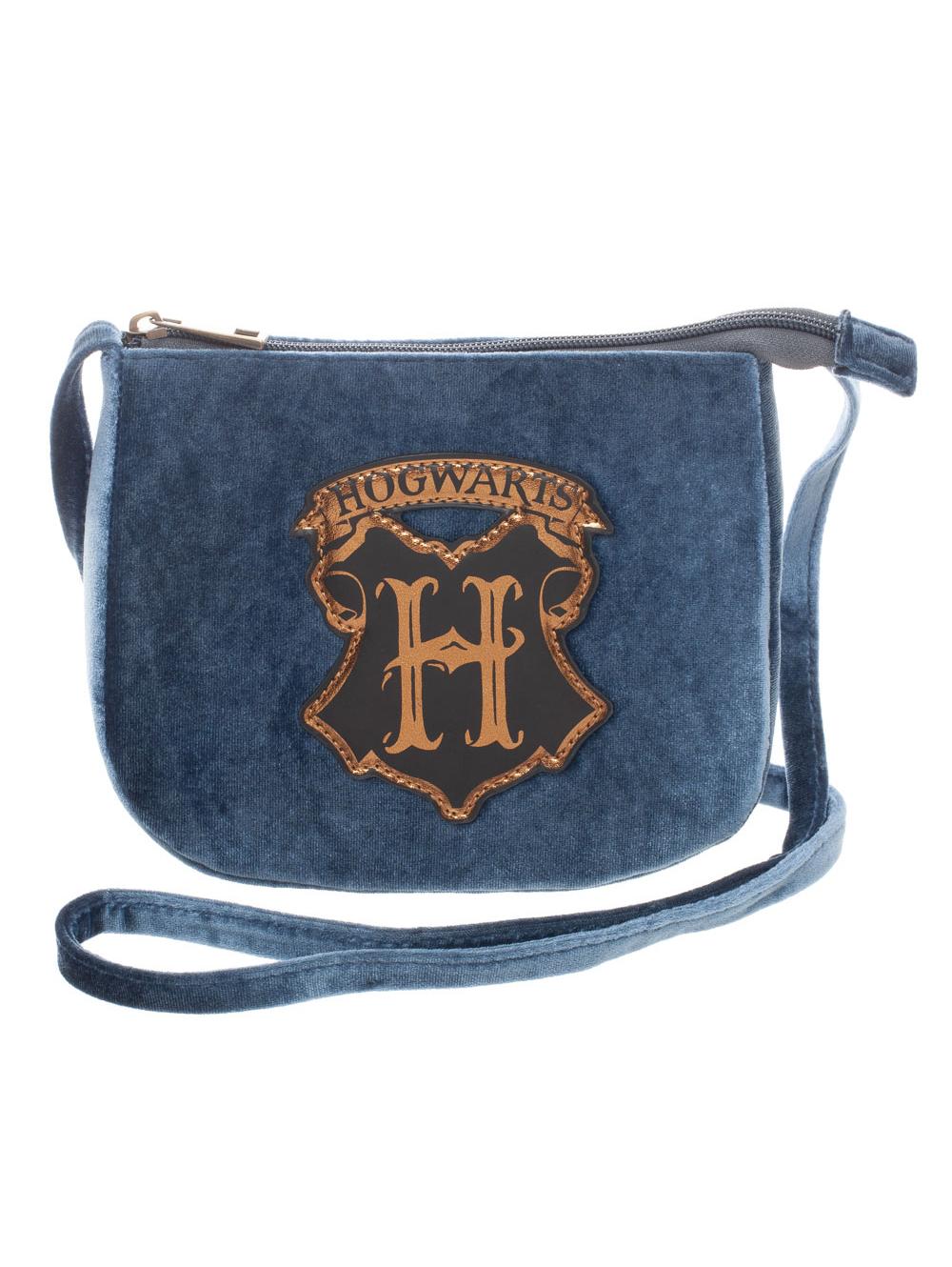 Bags - Harry Potter - Hogwarts Crest Velvet Crossbody