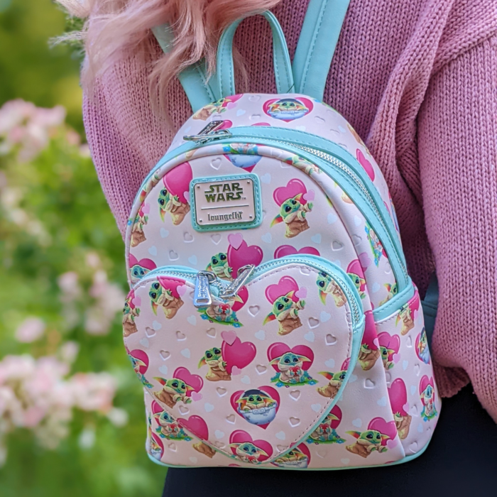Bags - Loungefly - Star Wars - Grogu Valentines Mini Backpack