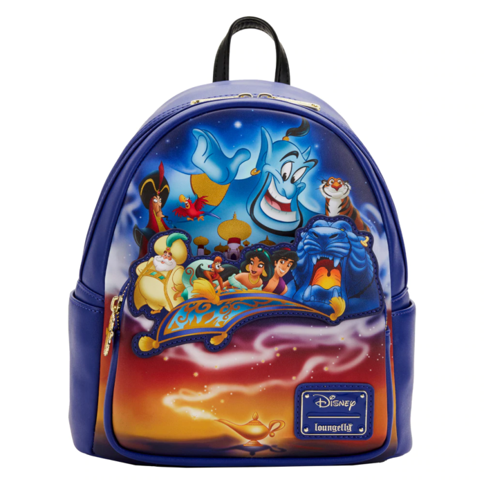 Bags - Loungefly - Disney - Aladdin - 30th Anniversary Mini Backpack