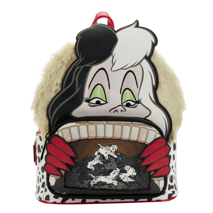 Bags - Loungefly - Disney - 101 Dalmatians - Cruella De Vil Mini Backpack