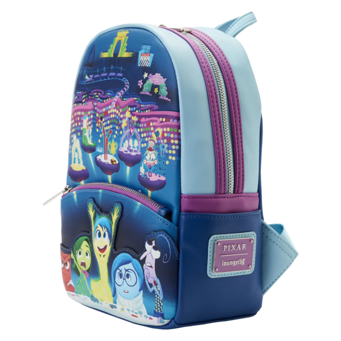 Bags - Loungefly - Disney - Inside Out - Control Panel GITD Mini Backpack