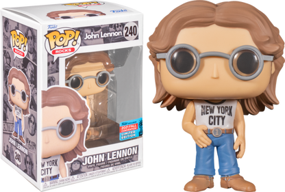 Funko - Pop! Rocks Vinyl - John Lennon (New York City) #240