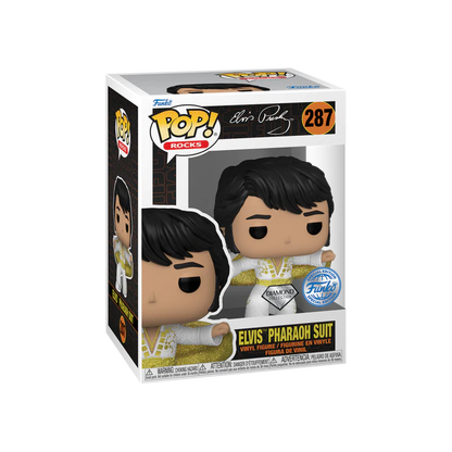Funko - Pop! Rocks Vinyl - Elvis in Pharaoh Suit (Diamond) #287