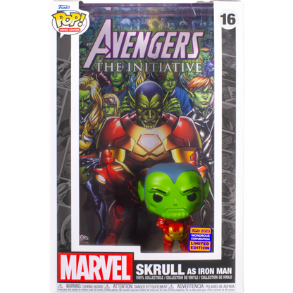 Funko - Marvel Pop! Vinyl - Comic Covers - Scrull as Iron Man #16