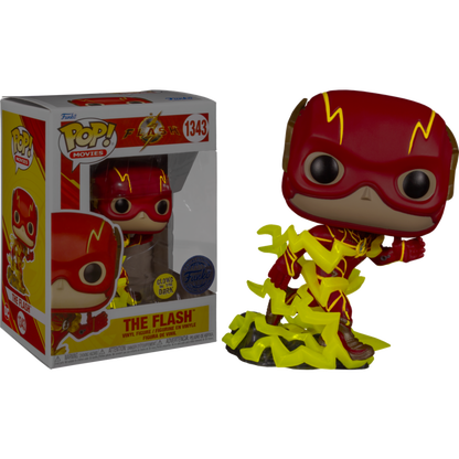 Funko - Heroes Pop! Vinyl - The Flash - The Flash (GITD) #1343