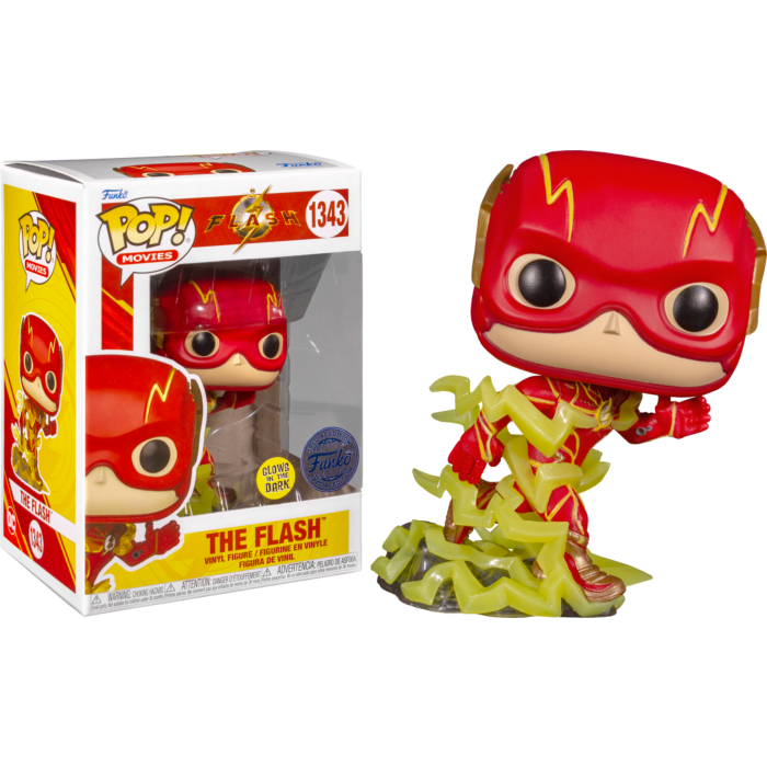 Funko - Heroes Pop! Vinyl - The Flash - The Flash (GITD) #1343