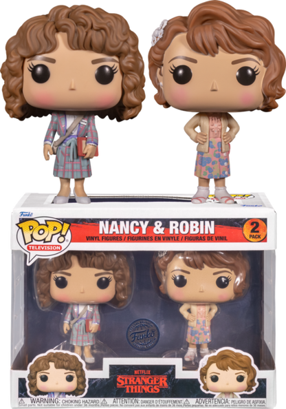 Funko - TV Pop! Vinyl - Stranger Things - Nancy and Robin 2-Pack