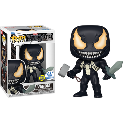 Funko - Marvel Pop! Vinyl - Venom with Mjolnir and Sword #1141