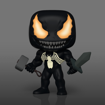 Funko - Marvel Pop! Vinyl - Venom with Mjolnir and Sword #1141