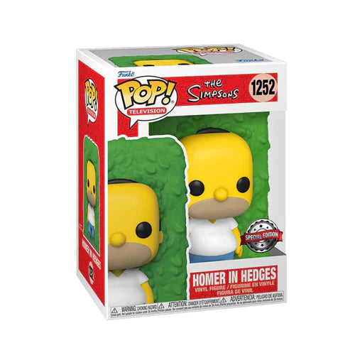Funko - TV Pop! Vinyl - The Simpsons - Homer in Hedges #1252