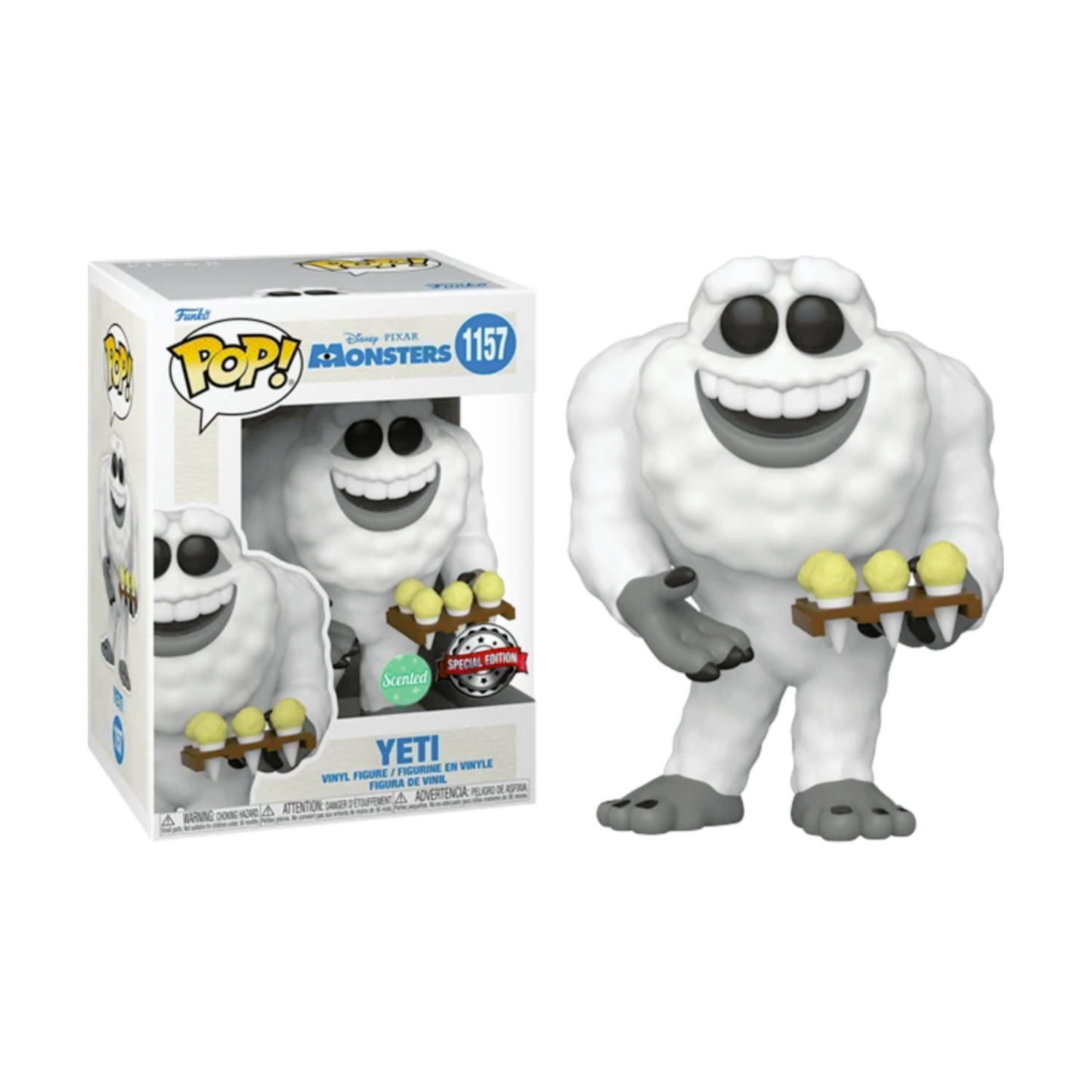 Funko - Disney Pop! Vinyl - Monsters Inc. - Yeti (Scented) #1157
