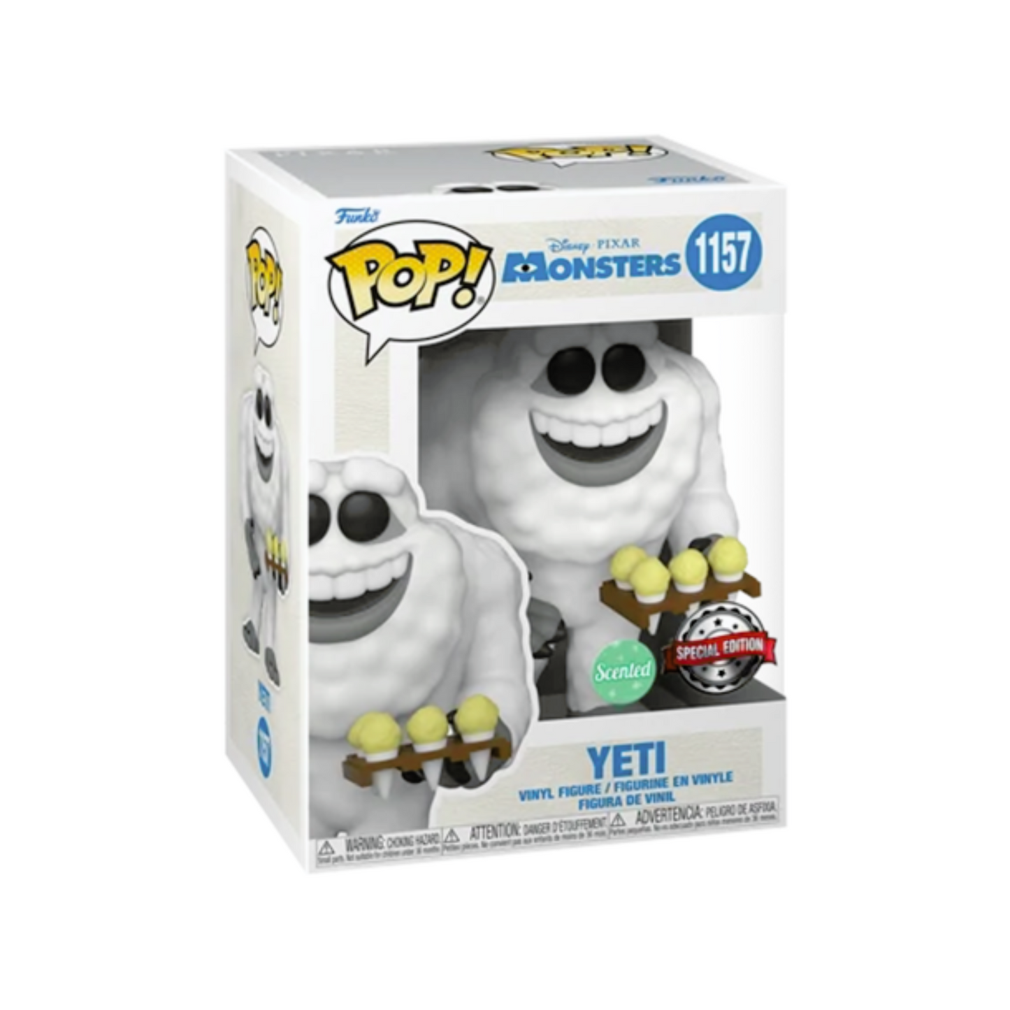 Funko - Disney Pop! Vinyl - Monsters Inc. - Yeti (Scented) #1157