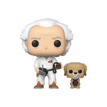 Funko - Movies Pop! Vinyl - Back to the Future - Doc Brown with Einstein #972