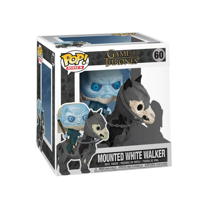Funko - Pop! Rides - Game of Thrones - Mounted White Walker #60