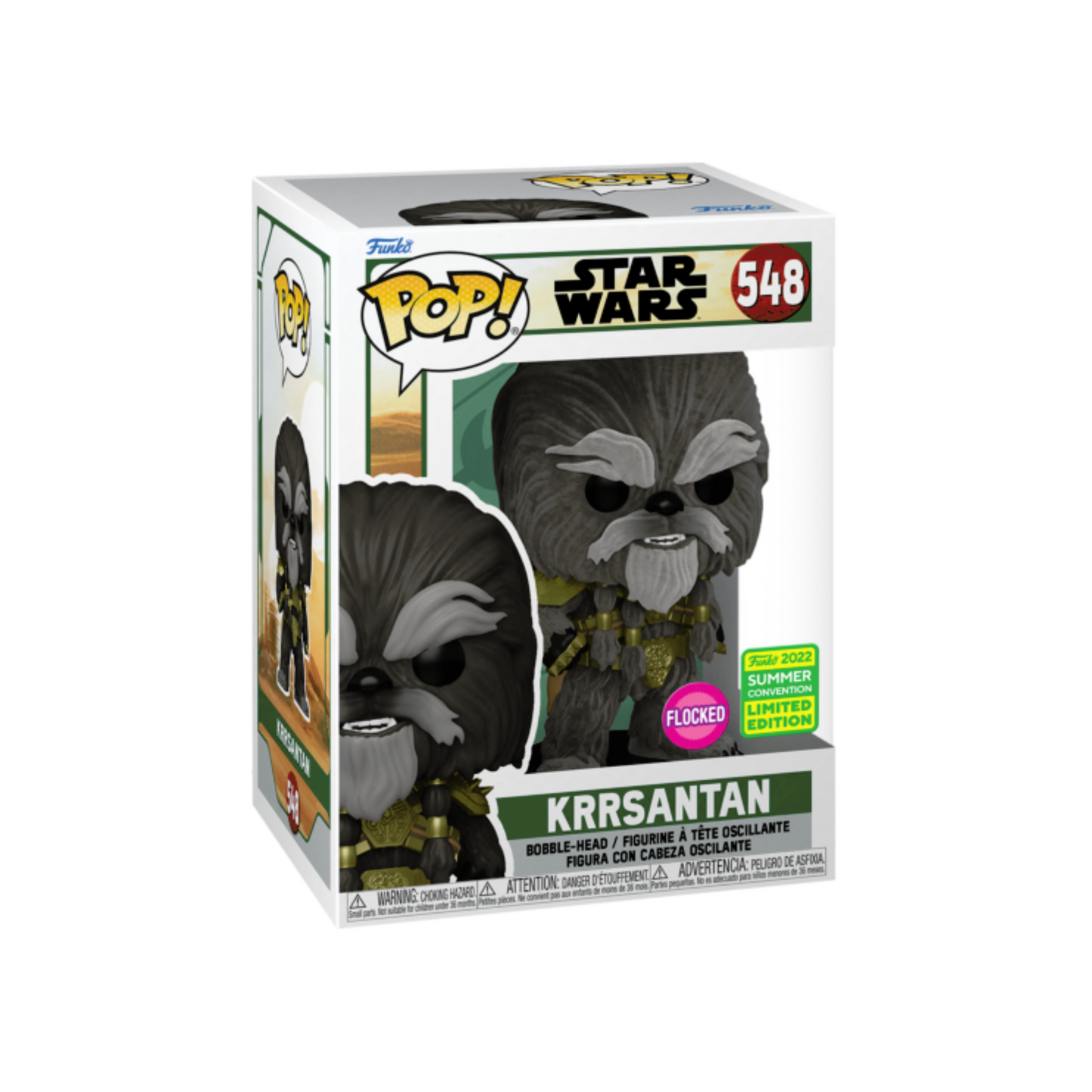 Funko - Star Wars Pop! Vinyl - Krrsantan (Flocked) #548
