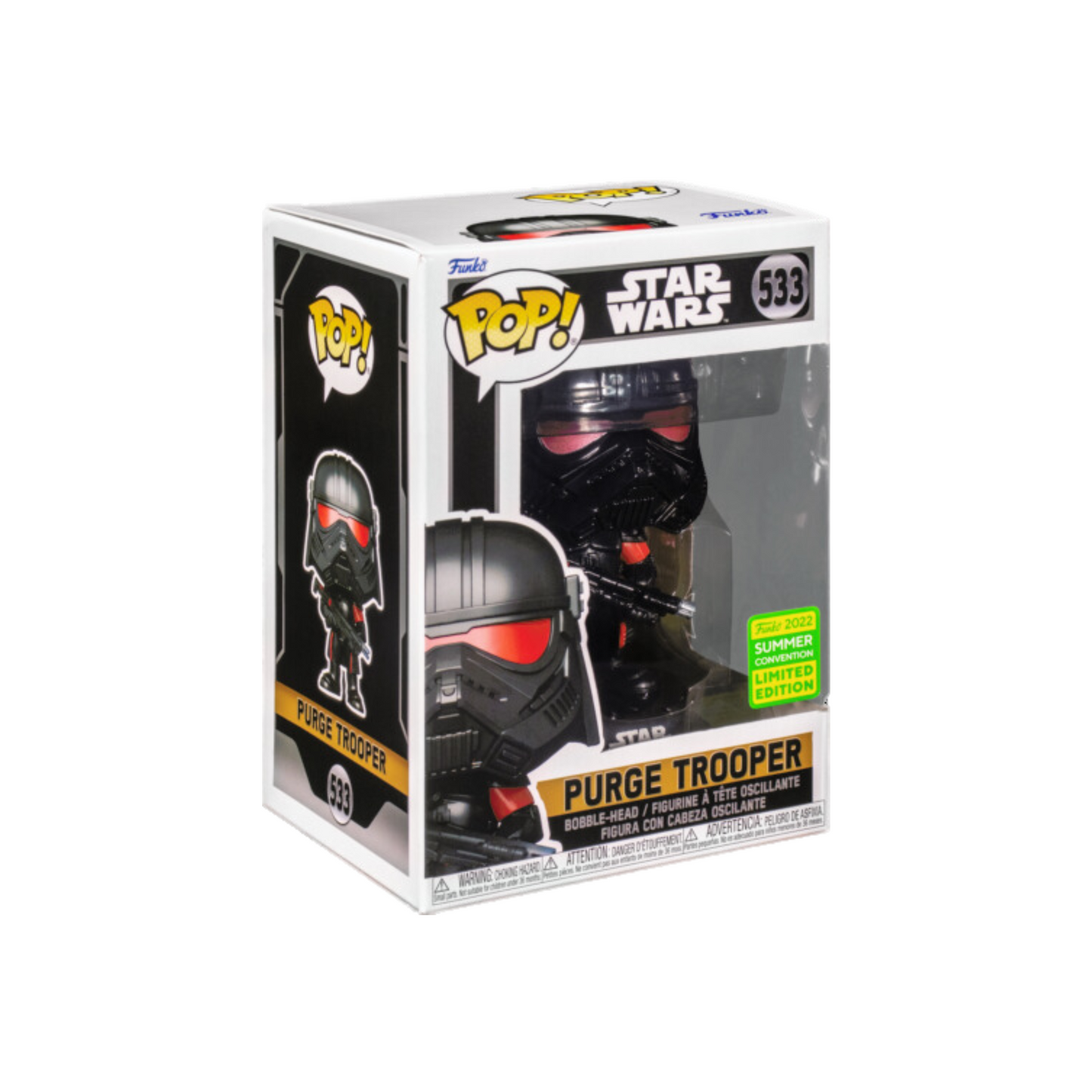 Funko - Star Wars Pop! Vinyl - Purge Trooper #533