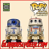 Funko - Star Wars Pop! Vinyl - R2-D2 and R5-D4 2-Pack