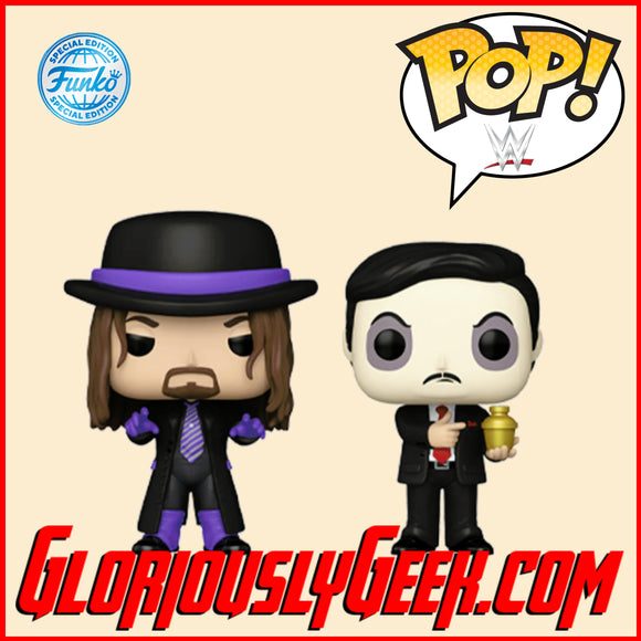 Funko - WWE Pop! Vinyl - Undertaker & Paul Bearer 2-Pack