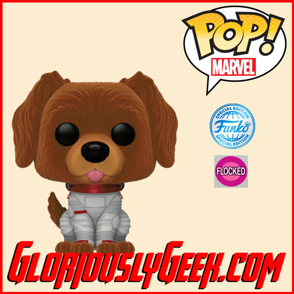 Funko - Marvel Pop! Vinyl - Guardians of the Galaxy Vol.3 - Cosmo (Flocked) #1207