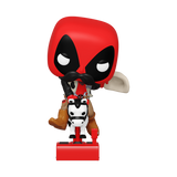 Funko - Pop! Rides Vinyl - Marvel - Sheriff Deadpool Riding Horsey #99