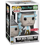Funko - Animation Pop! Vinyl - Rick and Morty - Rick with Funnel Hat #959