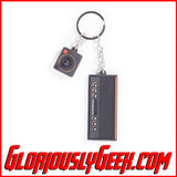 Gifts - Atari - Console and joystick Rubber Key Chain