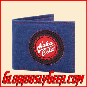Apparel - Wallet - Fallout - Denim Nuka Cola Bi-Fold
