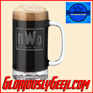 Home - WWE - 16oz Glass Stein - N.W.O