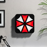Home - Resident Evil - Umbrella Corporation 3D Logo Lamp