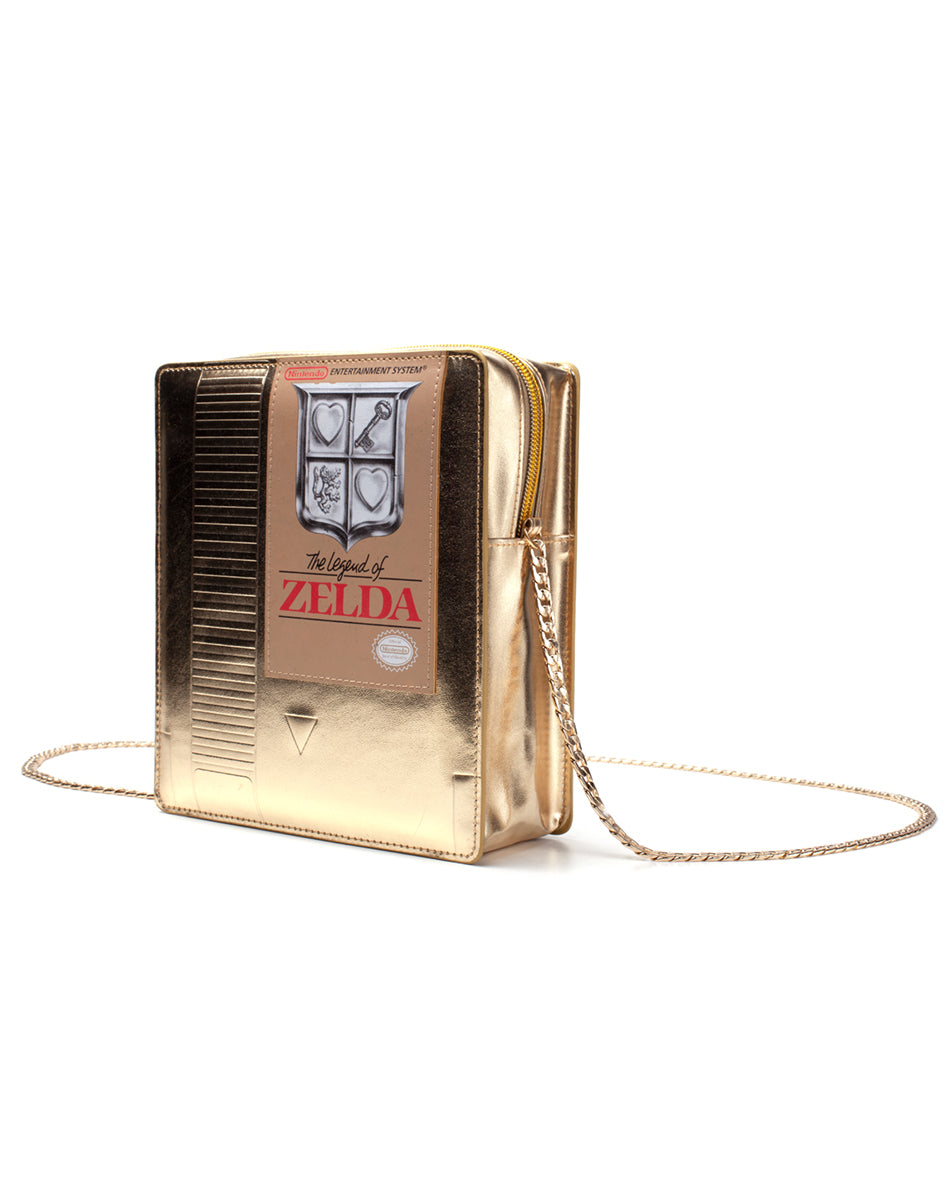 Bags - Nintendo - Zelda - Golden NES Cartridge Shoulder Bag