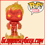 Funko - Marvel Pop! Vinyl - Fantastic Four - Human Torch #559 - Gloriously Geek