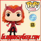 Funko - Marvel Pop! Vinyl - Doctor Strange in the Multiverse of Madness - Scarlet Witch (GITD) #1007