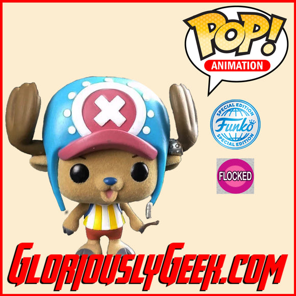 Funko - Animation Pop! Vinyl - One Piece - Tony Tony Chopper (Flocked) #99