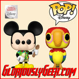Funko - Disney Pop! Vinyl - Walt Disney World: 50th Anniversary - Mickey Mouse & Jose 2-Pack
