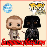 Funko - Star Wars Pop! Vinyl - Obi-Wan Kenobi & Darth Vader 2-Pack
