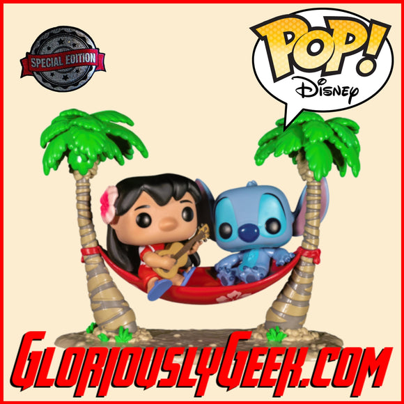 Funko - Disney Pop! Vinyl - Lilo & Stitch - Lilo and Stitch in Hammock #1200