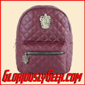 Apparel - Bags - Harry Potter - Gryffindor Premium Quilted Mini Backpack