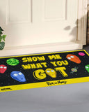 Home - Rick and Morty - Show Me What You Got Rubber Doormat