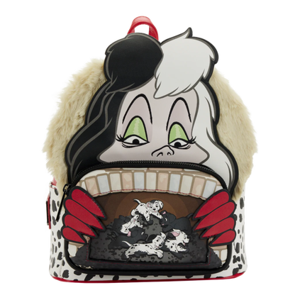 Bags - Loungefly - Disney - 101 Dalmatians - Cruella De Vil Mini Backpack