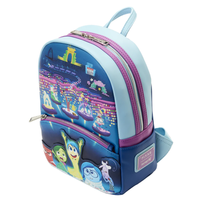 Bags - Loungefly - Disney - Inside Out - Control Panel GITD Mini Backpack