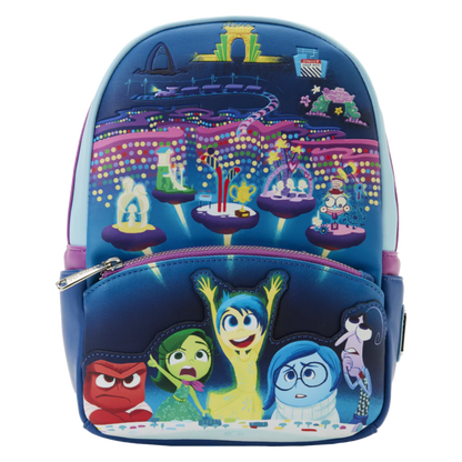 Bags - Loungefly - Disney - Inside Out - Control Panel GITD Mini Backpack