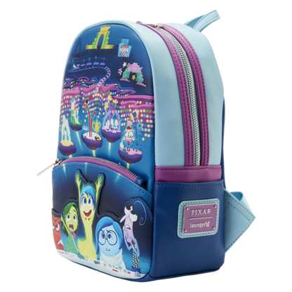 Bags - Loungefly - Disney - Inside Out - Control Panel GITD Mini Backpack